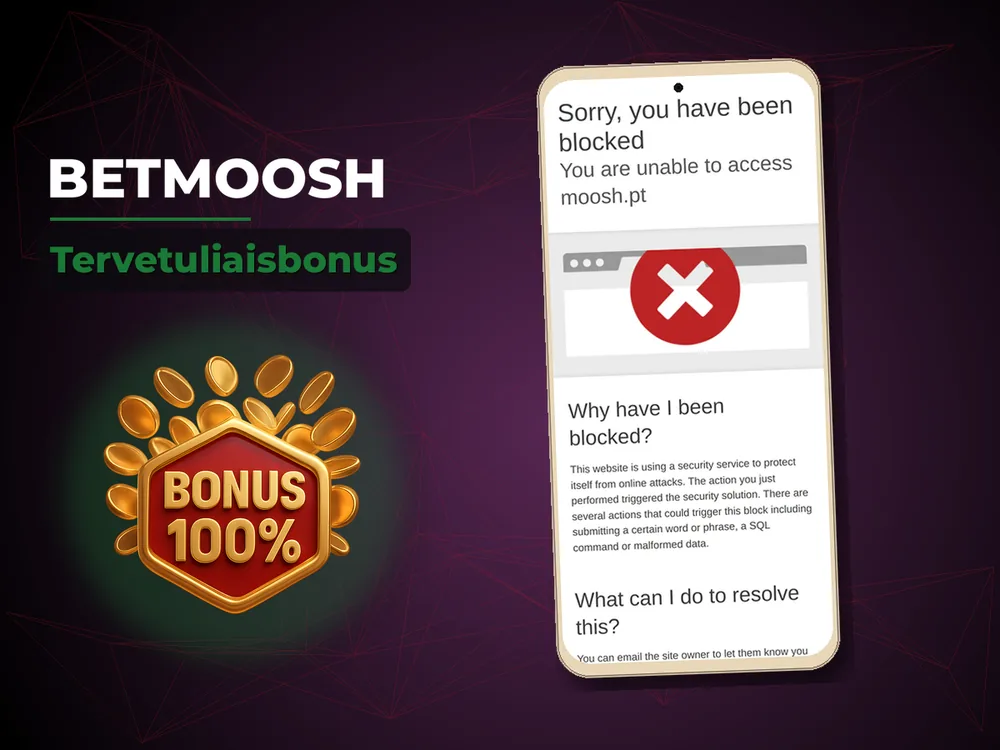 Betmoosh - Tervetuliaisbonus