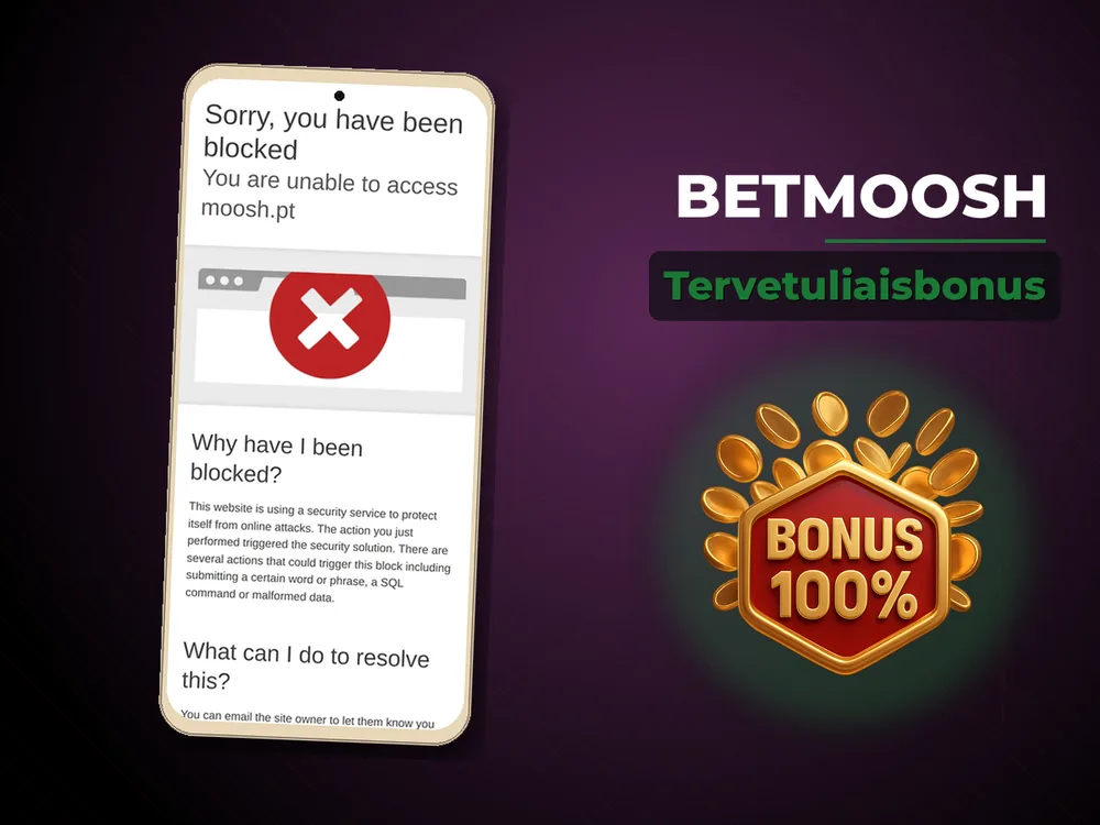 Betmoosh - Tervetuliaisbonus