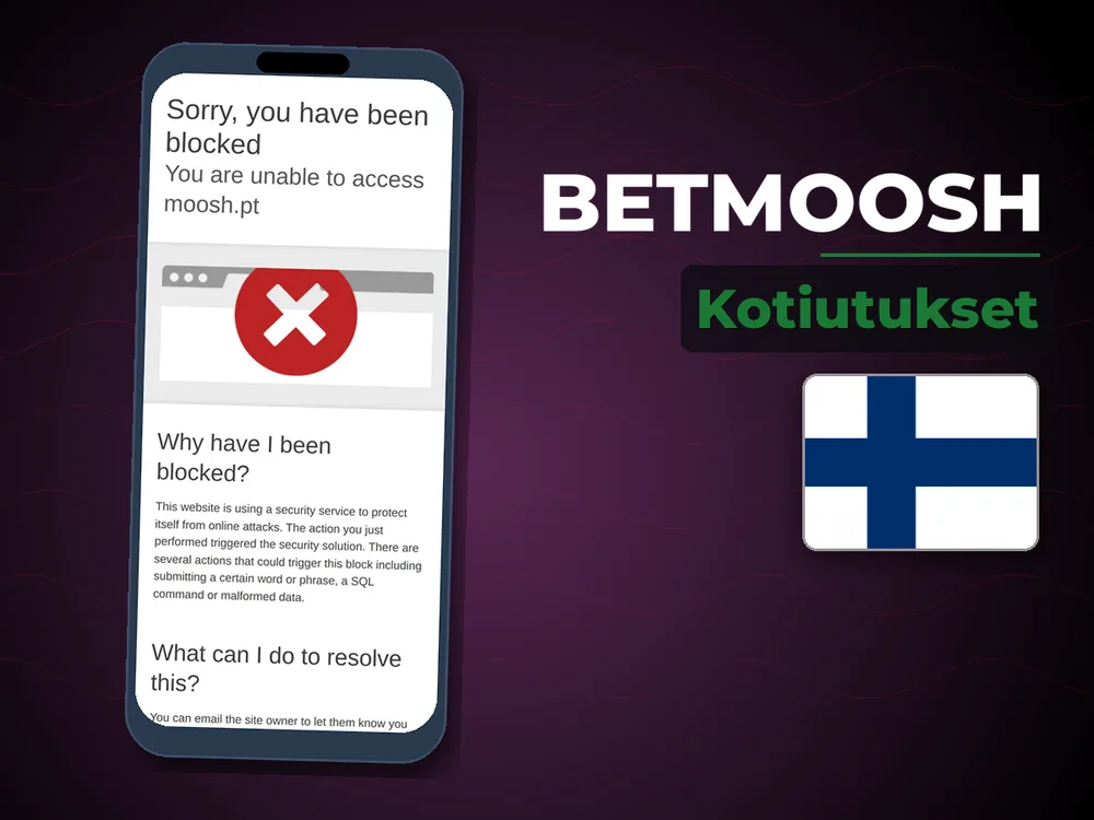 Betmoosh - Kotiutukset