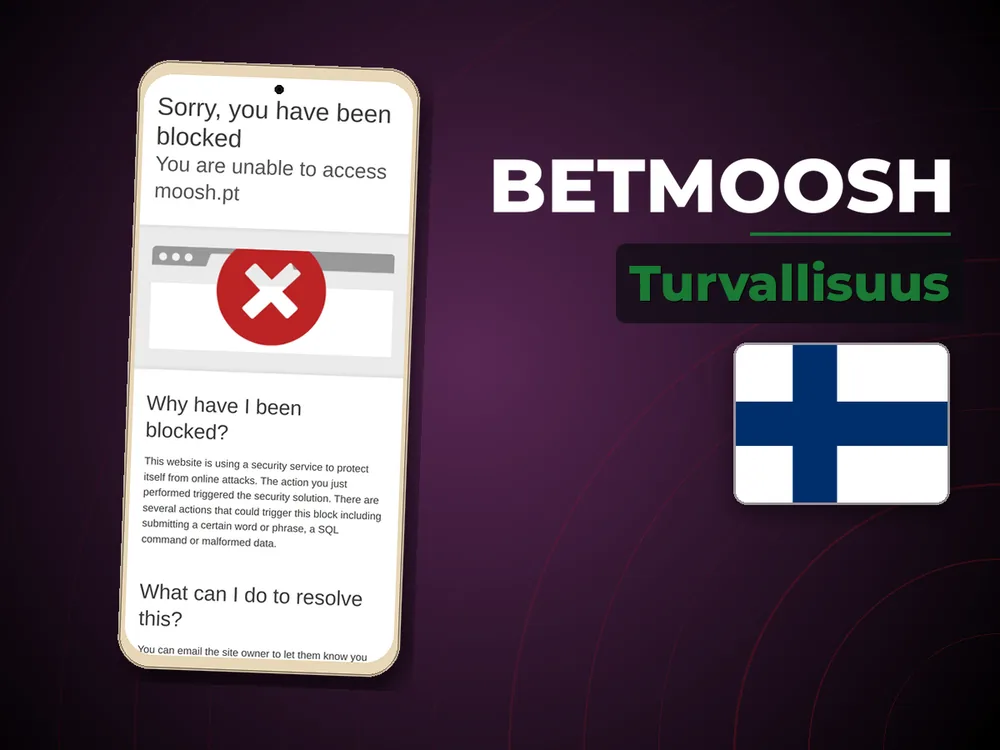 Betmoosh - Turvallisuus