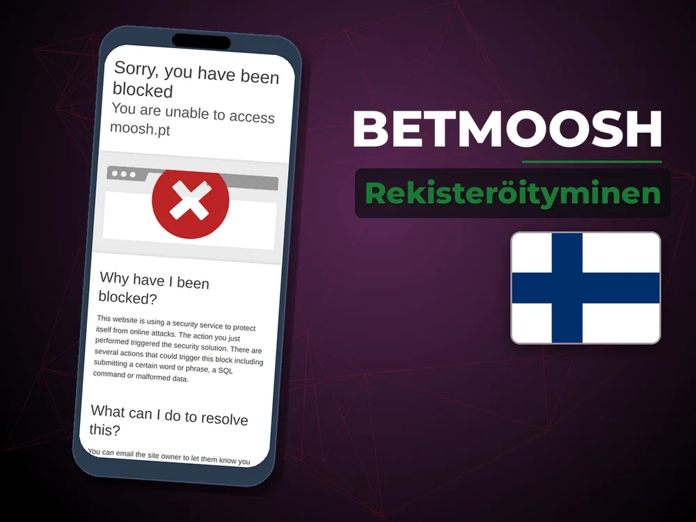 Betmoosh - Rekisteröityminen