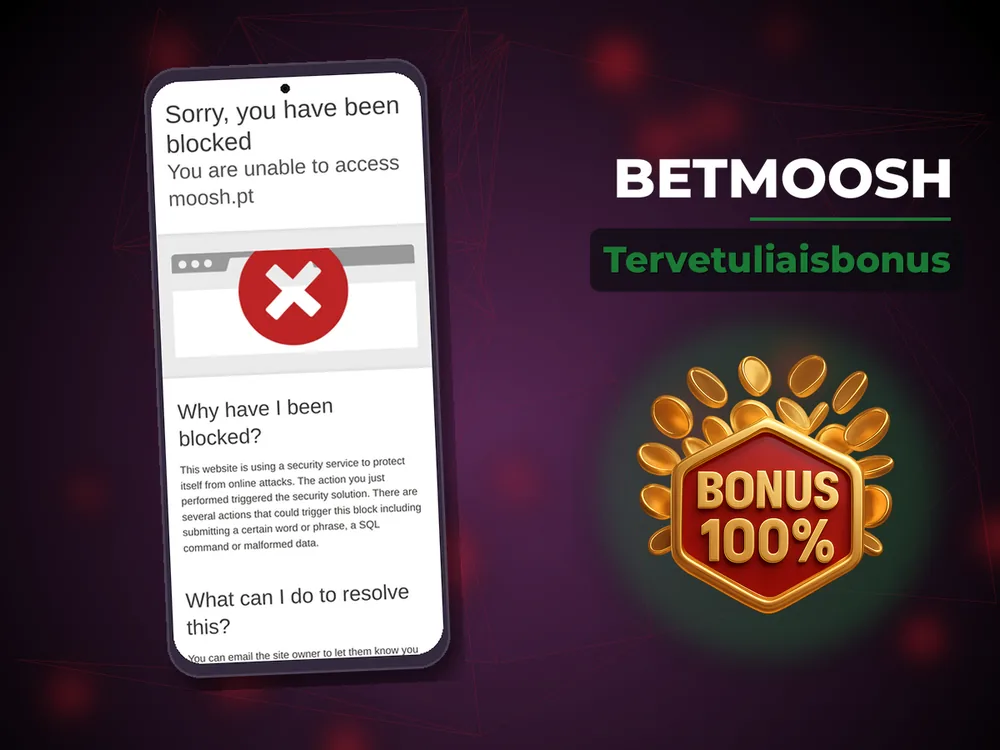 Betmoosh - Tervetuliaisbonus